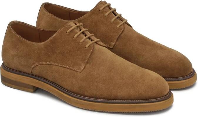 Kazar Beige suède veterschoenen Beige Heren