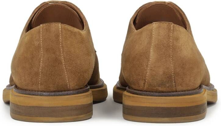 Kazar Beige suède veterschoenen Beige Heren