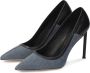 Kazar Studio Blauw-zwart gecombineerd materiaal pumps Blue Dames - Thumbnail 9