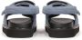 Kazar Blauwe denim stoffen sandalen met klittenbandsluiting Blue Dames - Thumbnail 6