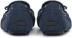 Kazar Blauwe Mocassins met Elastische Zool Blue Dames