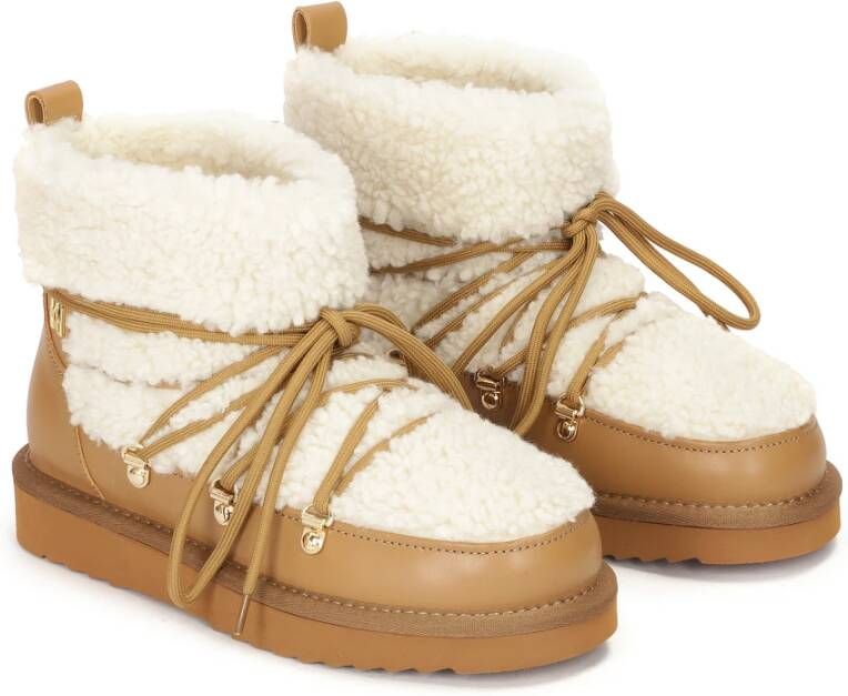 Kazar Bruin en crème dames sneeuwlaarzen Brown Dames