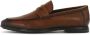 Kazar Bruin geschaduwd leren loafers - Thumbnail 2