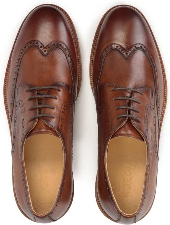 Kazar Bruin Leren Brogue Schoenen