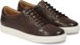 Kazar Bruine leren sneakers Brown Heren - Thumbnail 3