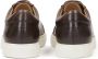 Kazar Bruine leren sneakers Brown Heren - Thumbnail 7