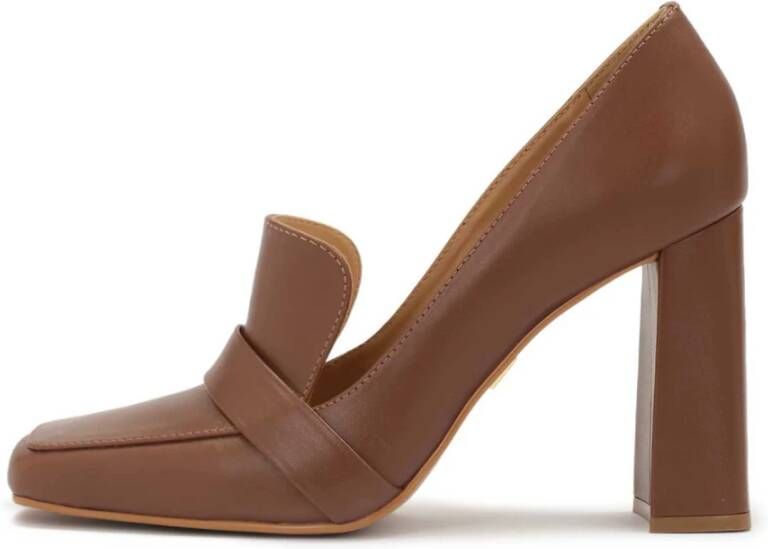Kazar Bruine loafers Brown Dames