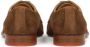 Kazar Bruine suède halfschoenen versierd met perforaties Brown Heren - Thumbnail 4