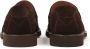 Kazar Bruine Suède Loafers met Blauwe Accenten Brown Heren - Thumbnail 6
