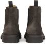 Kazar Bruine suède pantoffels met ornamenten Brown Heren - Thumbnail 4