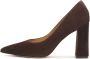 Kazar Bruine suède pumps - Thumbnail 2