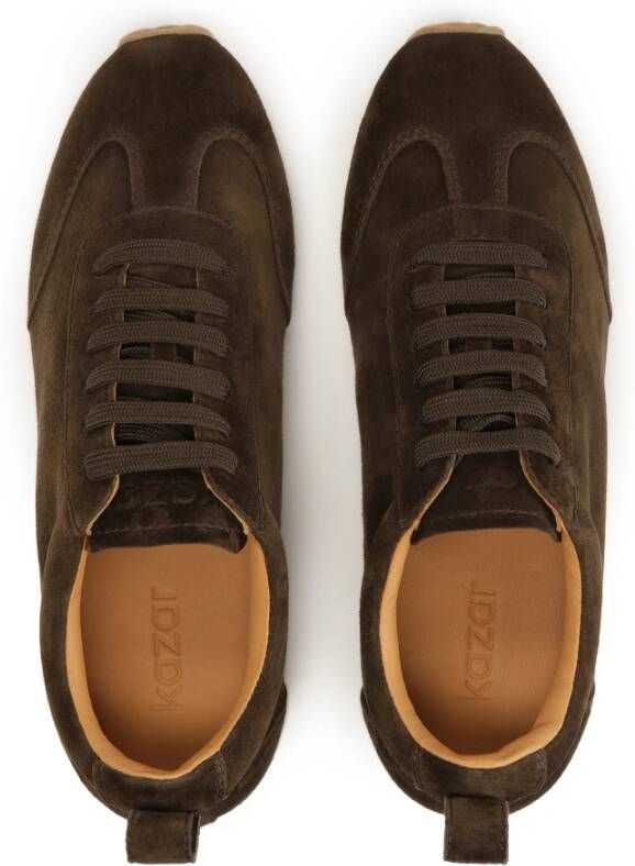 Kazar Bruine suède sneakers