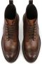 Kazar Bruine veterschoenen met brogue decoratie Brown Heren - Thumbnail 5