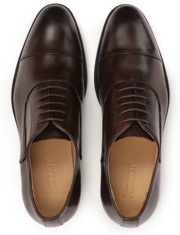Kazar Casual halfschoenen voor heren met cap toe neus