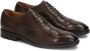 Kazar Casual halfschoenen voor heren met cap toe neus Brown Heren - Thumbnail 3