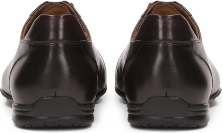 Kazar Casual leren halfschoenen in bruine kleur Brown Heren