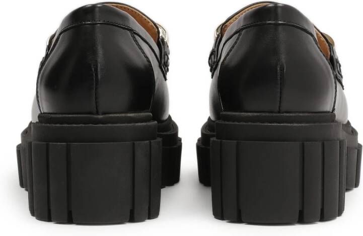 Kazar Casual platte schoenen op een chunky zool met een metalen decoratie Black Dames