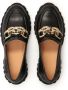 Kazar Casual platte schoenen op een chunky zool met een metalen decoratie Black Dames - Thumbnail 4