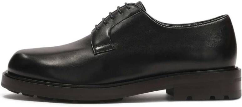 Kazar Casual zwarte derby halfschoenen