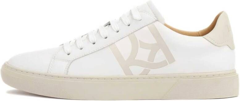 Kazar Comfortabele herensneakers met vetersluiting bovenaan
