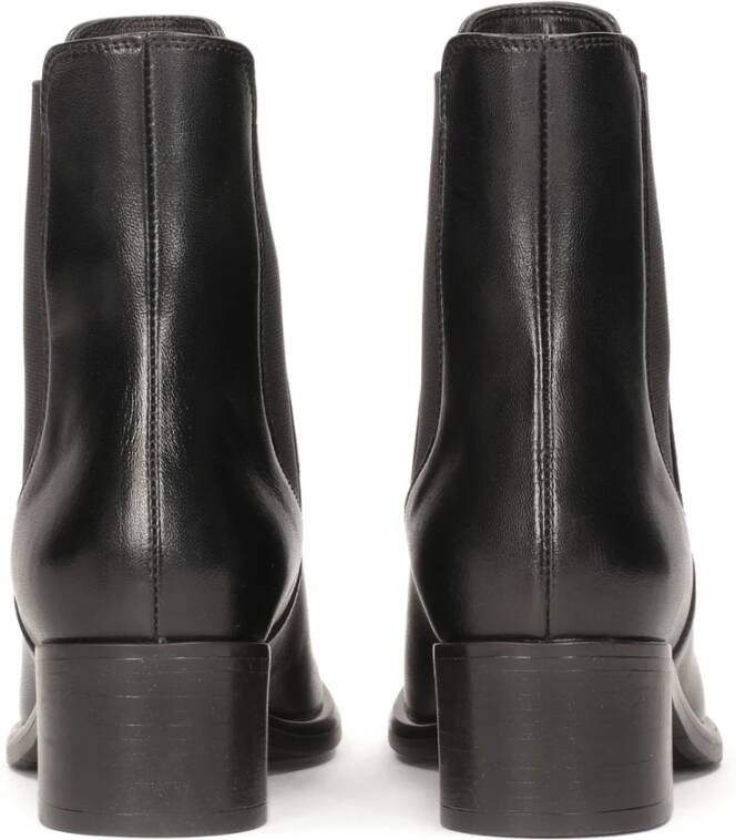 Kazar Comfortabele laarzen met elastische inzetstukken Black Dames