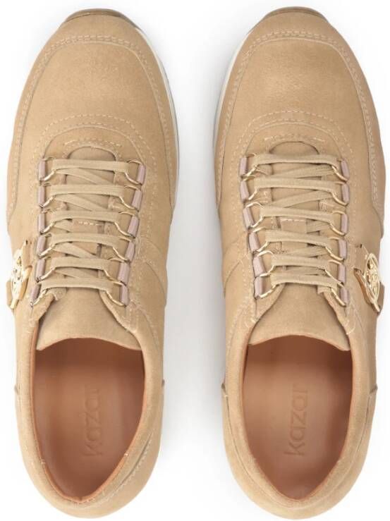 Kazar Comfortabele sneakers voor dames in casual stijl Brown Dames