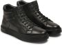 Kazar Comfortabele zwarte herensneakers met hoge schacht Black Heren - Thumbnail 3