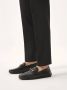 Kazar Comfortabele zwarte mocassins met metalen staaf Black Heren - Thumbnail 4