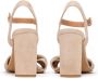 Kazar Beige sandalen voor dames - Thumbnail 2