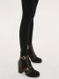 Kazar Dames bruine en zwarte laarzen Black Dames - Thumbnail 6