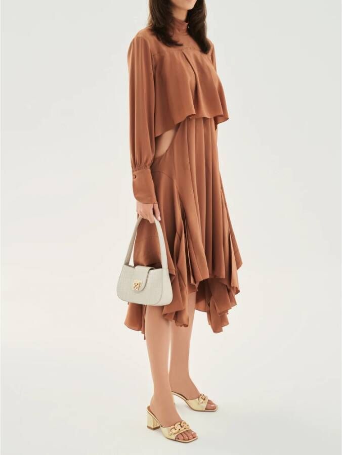 Kazar Dames elegante gouden muiltjes op een comfortabele hak Yellow Dames