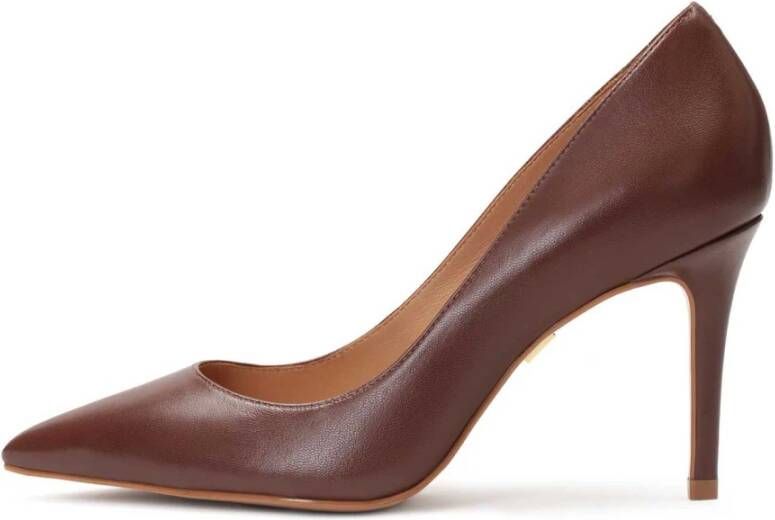 Kazar Dames klassieke bruine pumps