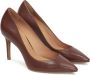 Kazar Dames klassieke bruine pumps Brown Dames - Thumbnail 3