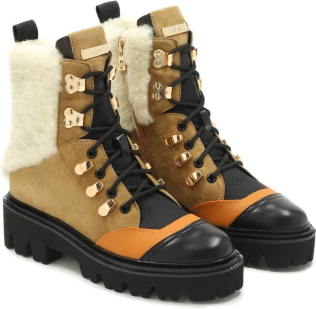 Kazar Dames multicolor enkellaarsjes Multicolor Dames