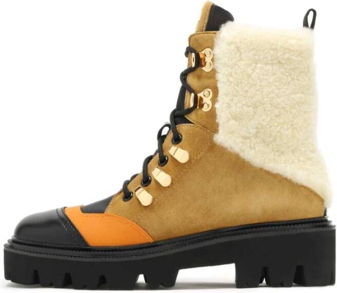Kazar Dames multicolor enkellaarsjes Multicolor Dames