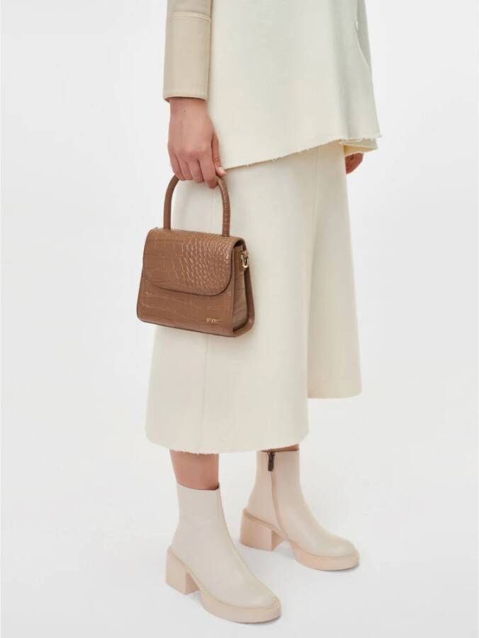Kazar Dames off-white booties Beige Dames