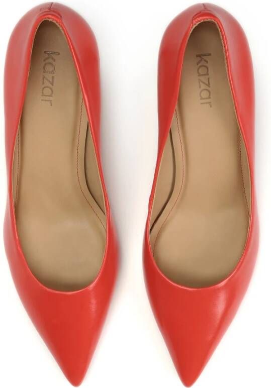 Kazar Dames rode pumps Red Dames