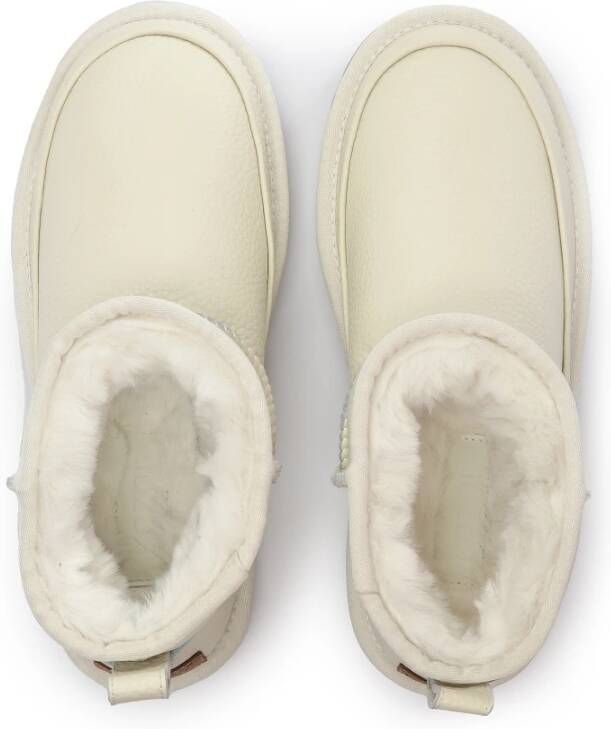 Kazar Dames sneeuwlaarzen van graanleer Beige Dames