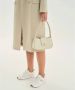 Kazar Dames witte leren sneakers in minimalistische stijl White Dames - Thumbnail 9