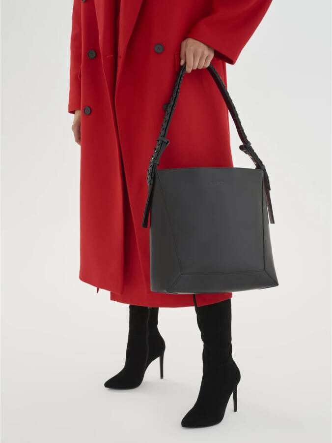 Kazar Dames zwarte hoge laarzen Black Dames