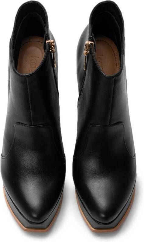 Kazar Dames zwarte laarzen Black Dames