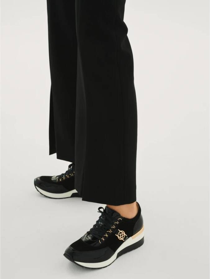 Kazar Dames zwarte sneakers Black Dames