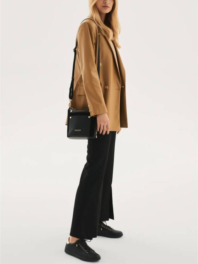 Kazar Zwarte sneakers voor dames - Foto 7