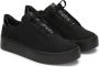Kazar Dames zwarte sneakers met aantrekkelijke vetersluiting - Thumbnail 2