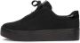 Kazar Dames zwarte sneakers met aantrekkelijke vetersluiting - Thumbnail 4