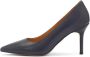 Kazar Donkerblauwe gladleren pumps - Thumbnail 2