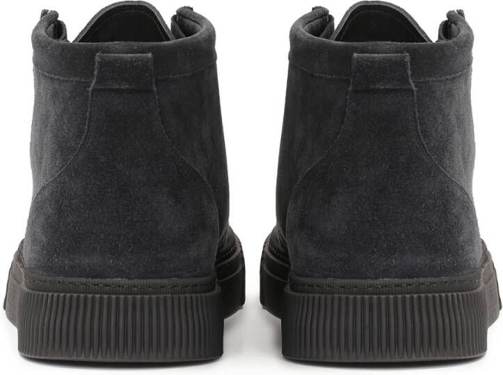 Kazar Donkerblauwe sneakers met korte veters Blue Heren