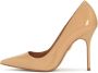 Kazar Elegante Beige Gelakte Leren Pumps Beige Dames - Thumbnail 5