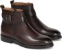 Kazar Elegante Bruine Leren Herenschoenen Brown Heren - Thumbnail 4