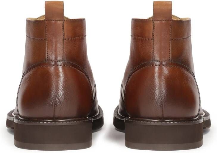 Kazar Elegante heren volnerf leren laarzen Brown Heren